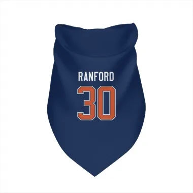 Blue Edmonton Oilers Bill Ranford   Dog & Cat Pet Bandana