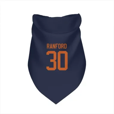 Navy Edmonton Oilers Bill Ranford   Dog & Cat Pet Bandana