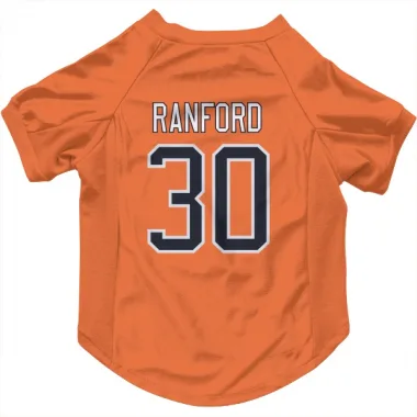Orange Edmonton Oilers Bill Ranford   Dog & Cat Pet Jersey